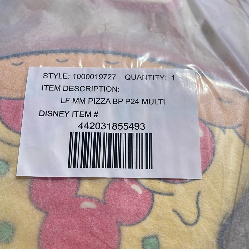 Loungefly Disney Parks Mini Backpack and Matching Ears-pizza- Disney Eats - Picture 5 of 7